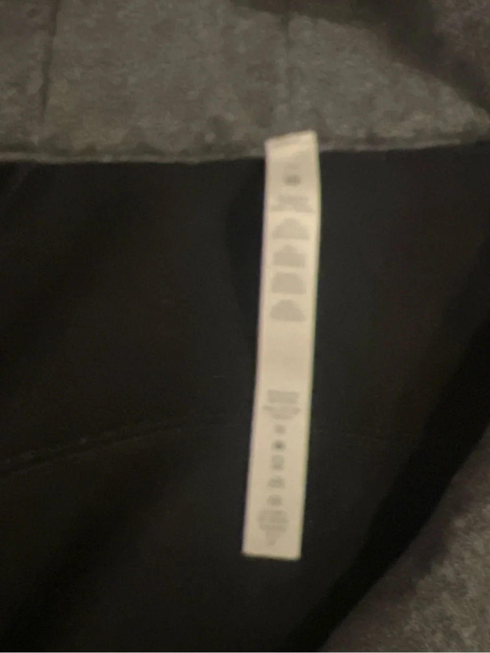 Lululemon Scuba Full Zip Hoodie Black Cotton Fleece Jacket Womens Size 14 Cozy